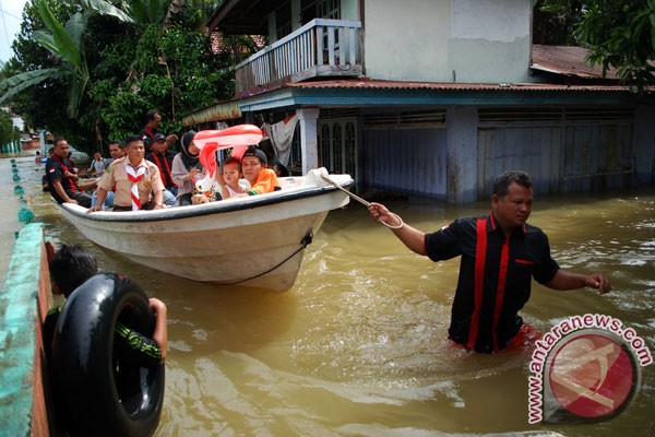  BPBD Riau Waspadai Banjir dari Sungai Kampar