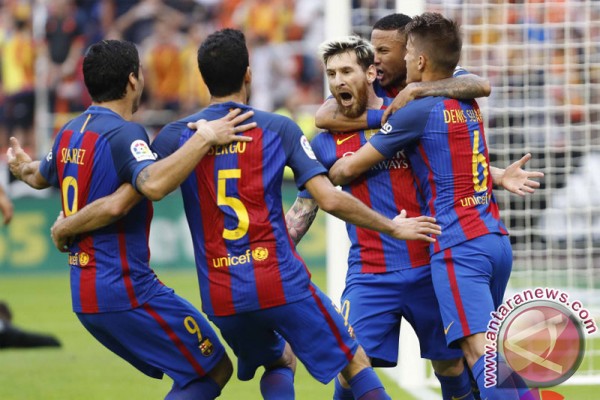  Barcelona Tekuk Sporting Gijon 6-1