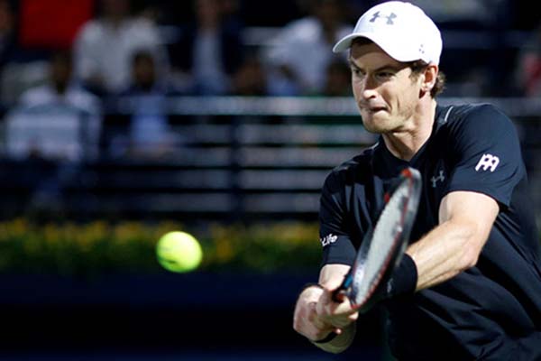  18 Poin Tiebreak, Murray Akhirnya Lolos ke Semifinal Tenis Dubai