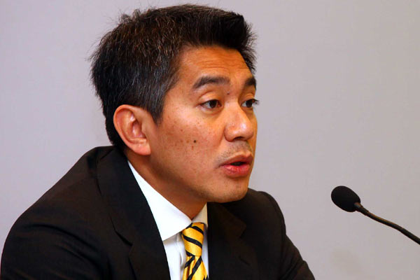  Presiden Direktur Maybank Indonesia Taswin Zakaria./.Bisnis