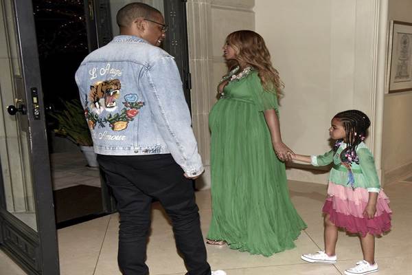  Nonton Premier Beauty and The Beast, Beyonce Ajak Putri Pertamanya