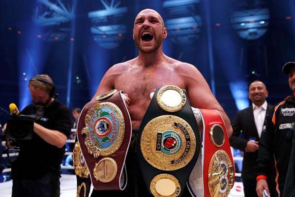 Petinju Kelas Berat Tyson Fury Bertarung Lagi Mei