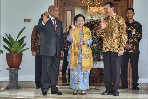  Hasto Puji Ahok, Pintar Jajaki Kerja Sama dengan Presiden Afrika Selatan