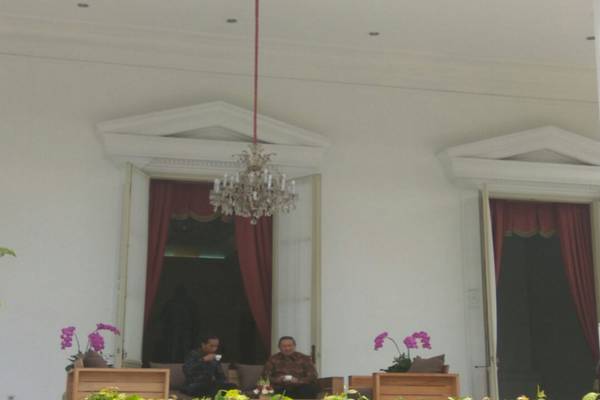  Nyamannya Beranda Istana Merdeka Tempat SBY Minum Teh Bareng Jokowi