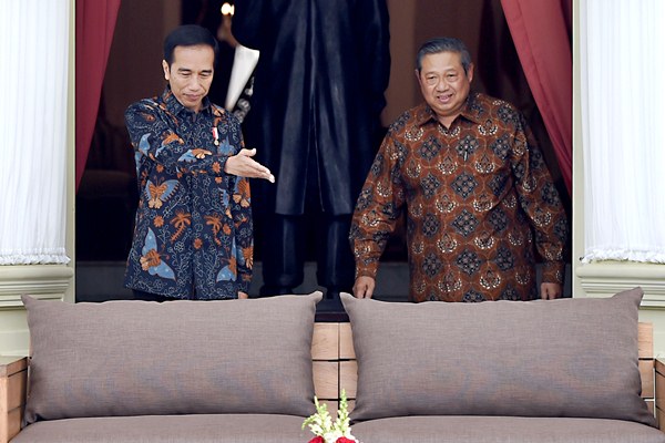  SBY BERTEMU JOKOWI DI ISTANA: Saya Lebih Mendudukkan Diri Sebagai Mantan Presiden