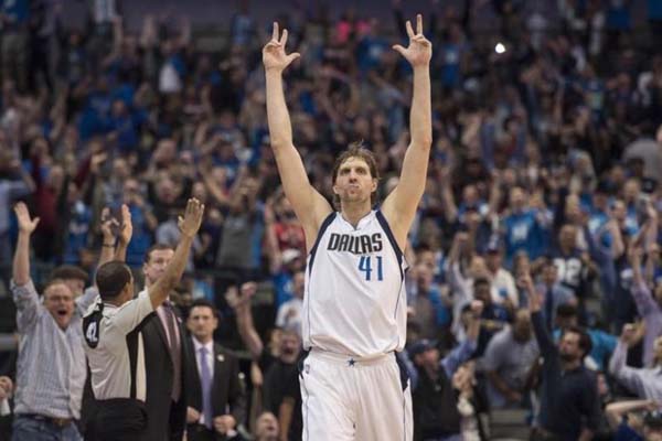  Dirk Nowitzki Masuk Sejarah Liga Basket NBA