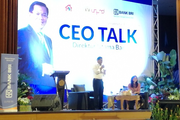  Unpad Gelar CEO Talk Bersama Dirut Bank BRI Asmawi Syam