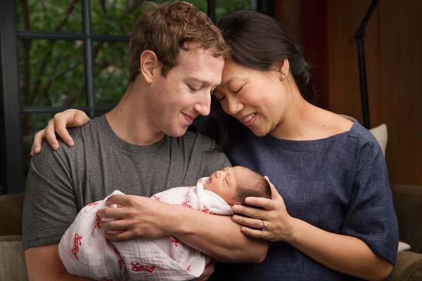  Istri Mark Zuckerberg Hamil Anak Kedua