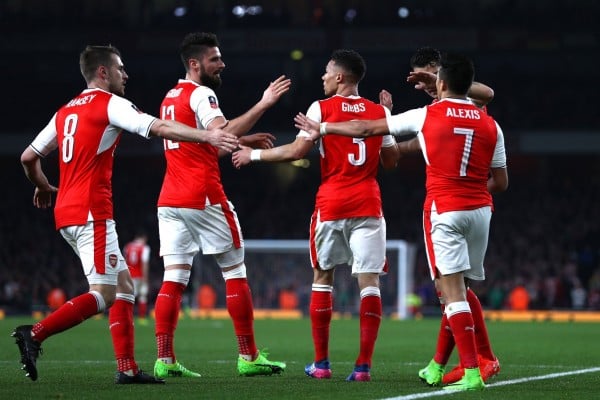  Menang Mudah, Arsenal ke Semifinal Piala FA