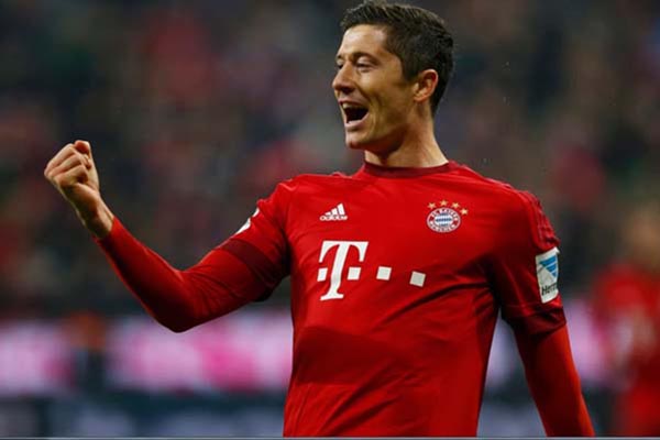  Lewandowski Cetak 100 Gol untuk Bayern Munchen