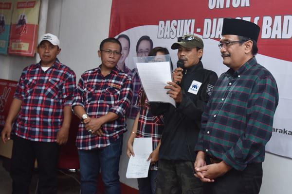  Relawan Ahok-Djarot Kecam Keras Penghadangan Djarot di Haul Soeharto