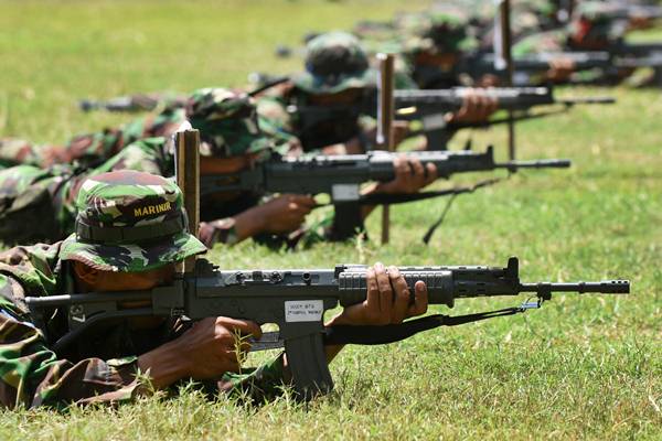  Kostrad Produksi Pena Pemukul untuk Senjata Serbu
