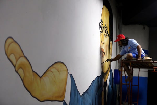  FOTO: Kontes Mural di Kota Bandung