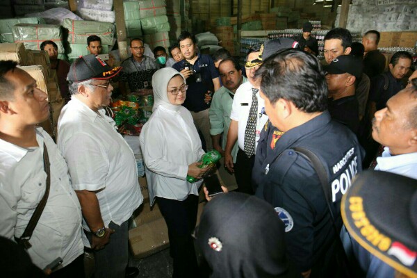  BPOM Ungkap Selundupan Pangan di Riau