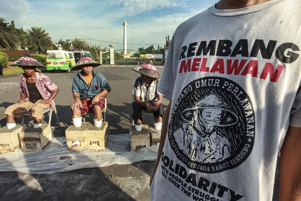  Kasus Kendeng, Menteri LH Tunggu Bukti Cadangan Air Tanah