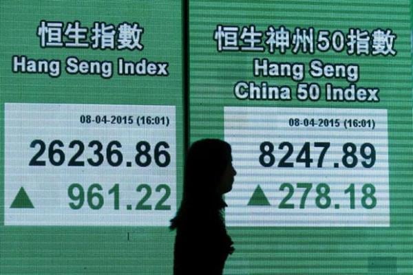  Terdorong Saham Emiten Finansial, Indeks Hang Seng Menguat