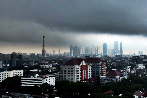  CUACA JABODETABEK 25 MARET: Awan Tebal Dominasi Sejumlah Wilayah