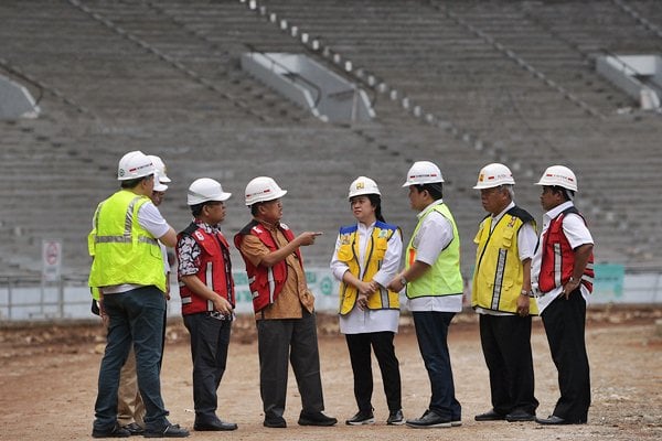  Peninjauan Renovasi Venue Asian Games