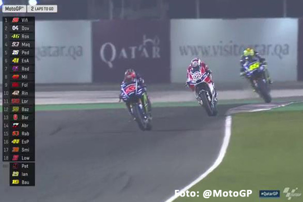  MotoGP Qatar 2017: Vinales Juara, Asapi Rossi dan Marquez. Ini Video Lengkapnya