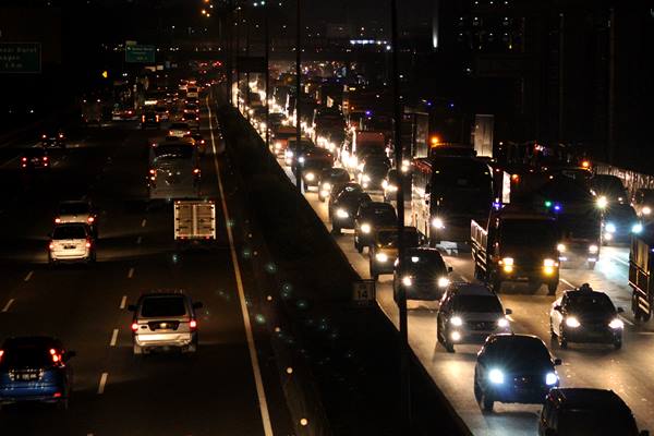  Tol Jakarta-Cikampek, Kendaraan Arah Jakarta  Melonjak