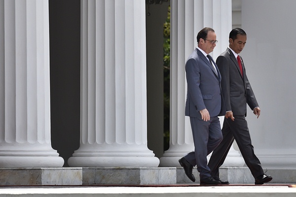  Presiden Prancis Kunjungi Indonesia, Ini Komentar Setya Novanto