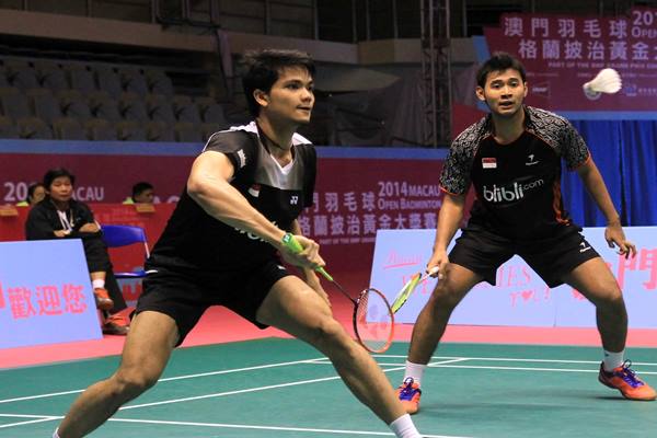  Angga/Ricky Targetkan Final di Bulu Tangkis India Terbuka