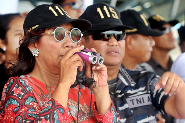  Susi Pudjiastuti Tenggelamkan 81 Kapal Asing