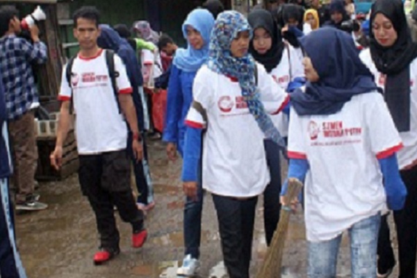  Green Lebak, Semen Merah Putih Gelar Aksi Peduli Lingkungan