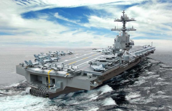  Mengenal USS Gerald R Ford, Kapal Induk Seharga US$13 Miliar