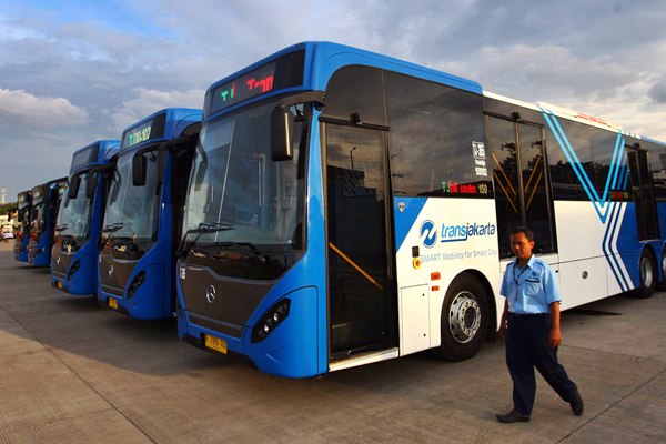  Marbot, Guru PAUD, dan Kader Jumantik Gratis Naik Transjakarta