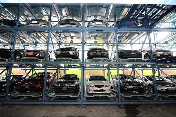  Sistem Parkir Mobil Otomatis di Kawasan SCBD Segera Rampung
