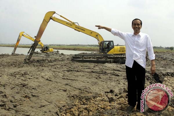  Presiden Jokowi Memantau Langsung Proyek Tol Bawen Salatiga