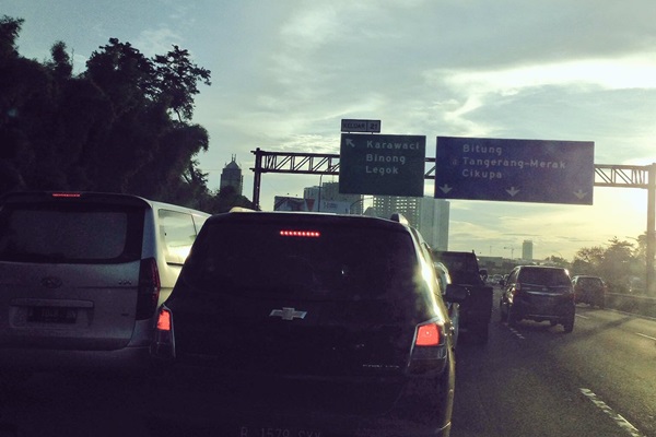  Jakarta-Tangerang Macet, Jasa Marga Minta Maaf