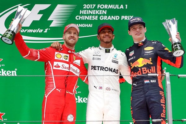  Lewis Hamilton Juara Formula Satu China