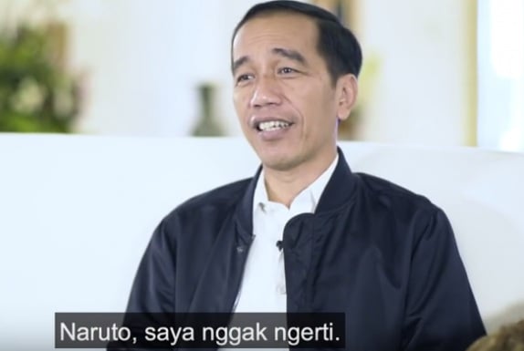  Ditanya Soal Naruto, Ini Jawaban Jokowi