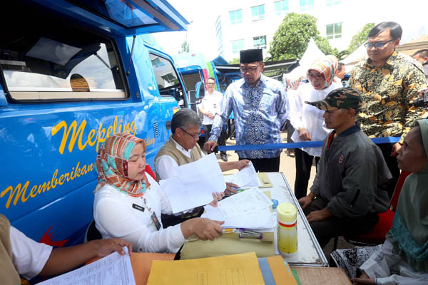  FOTO: Pemkot Bandung Luncurkan Mobil Mepeling Permudah Urus Dokumen Kependudukan