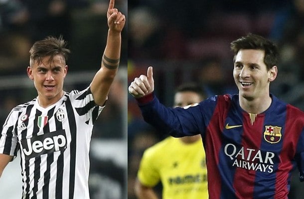  PREDIKSI JUVENTUS VS BARCELONA: Pertarungan Dybala Vs Messi, Siapa Menang?