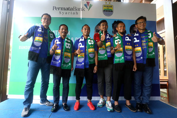  FOTO: Bank Permata Syariah Jadi Sponsor Persib Bandung