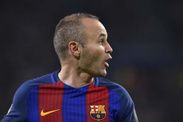  Iniesta: Kekalahan Barca dari Juve Tak Seburuk vs PSG