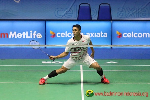  Hasil Singapura Open 2017: Lolos ke Babak Kedua, Jonatan Vs Son