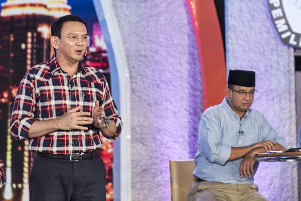  DEBAT FINAL PILGUB DKI 2017: Jawaban Ahok-Anies Soal Biaya Transportasi Gratis