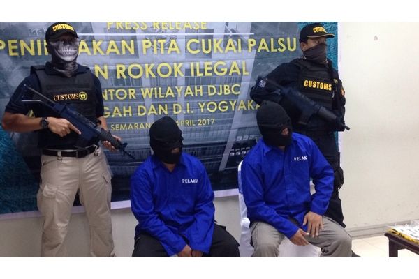  Bea Cukai Jateng DIY Sita Rokok Ilegal dan Pita Cukai Palsu