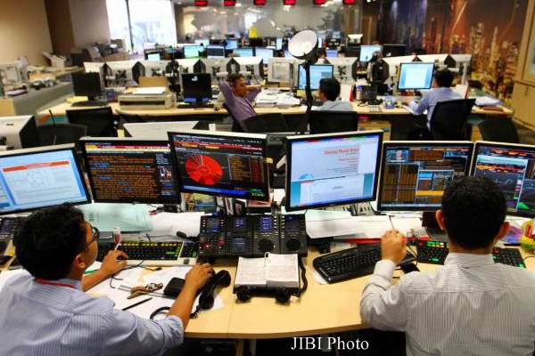  TRANSAKSI SAHAM Sesi I: Asing Net Sell Rp128,72 Miliar