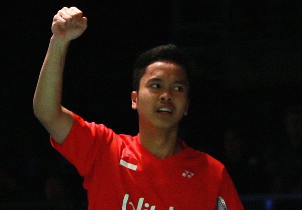  Lolos Semifinal Singapura Open 2017, Anthony Ginting Ternyata Sudah Pelajari Lawannya