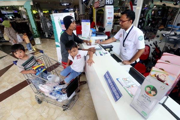  FOTO: Permudah Kepesertaan, BPJS Kesehatan Buka Layanan Pendaftaran Di Mal BIP