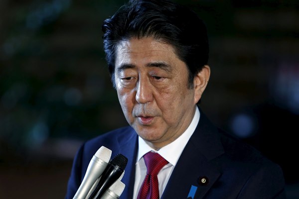 PM Jepang Shinzo Abe/Reuters