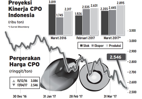  Info Grafis: Harga CPO Berpotensi Kembali Menguat