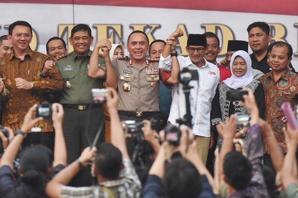  PILGUB DKI 2017 : Begini Komposisi Pengamanan TPS