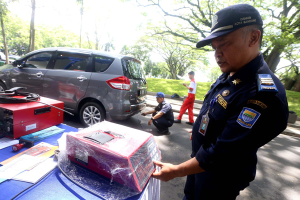  FOTO: Uji Emisi Gratis, Jaga Kualitas Udara Bandung