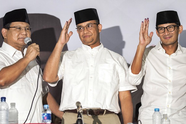  HASIL QUICK COUNT PILKADA DKI 2017: Anies-Sandi Menang Telak, Ahok-Djarot Siap Mendukung